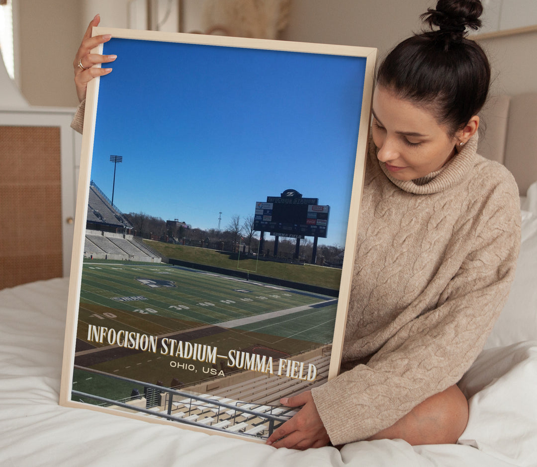 InfoCision Stadium–Summa Field Football  Wall Art