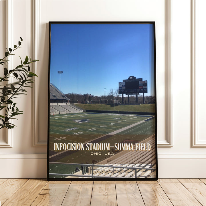 InfoCision Stadium–Summa Field Football  Wall Art