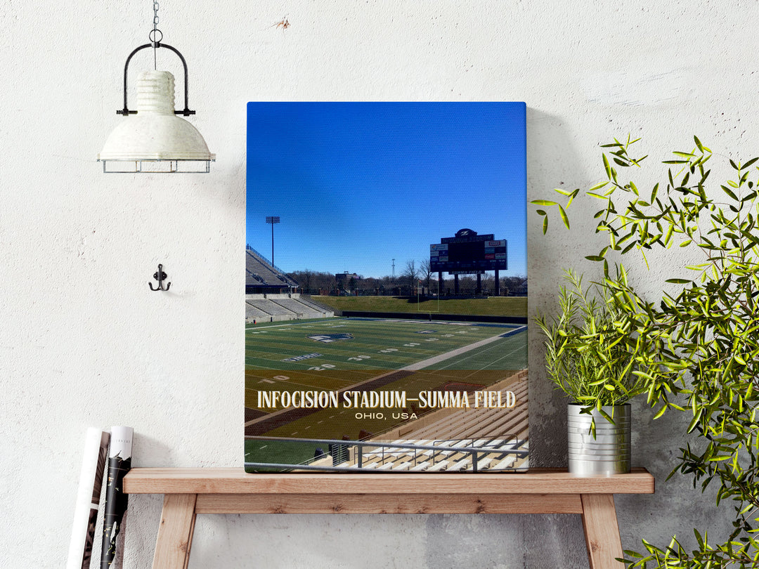 InfoCision Stadium–Summa Field Football  Wall Art