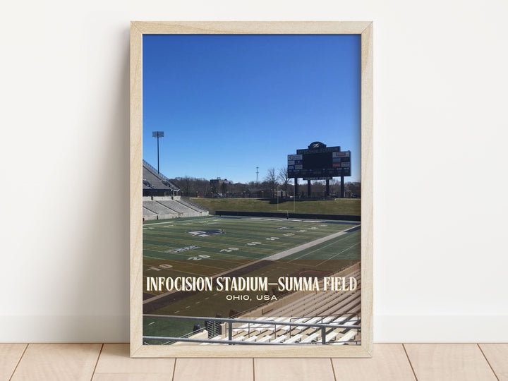 InfoCision Stadium–Summa Field Football  Wall Art