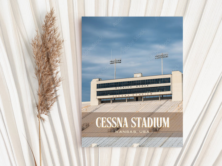 Cessna Stadium Football Wall Art