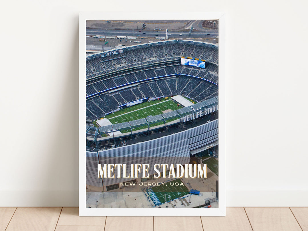 MetLife Stadium Football Wall Art