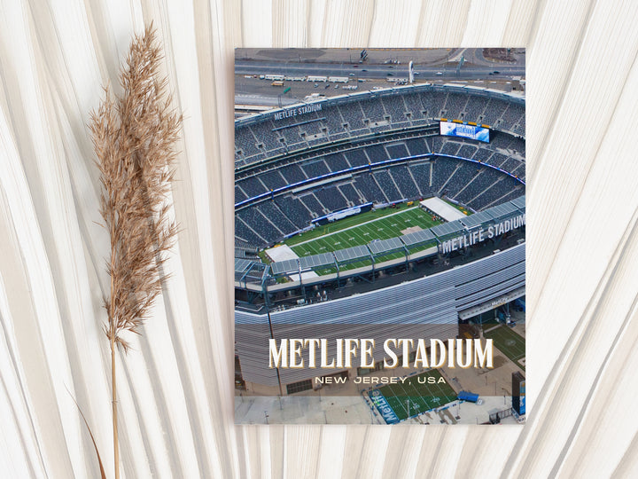 MetLife Stadium Football Wall Art