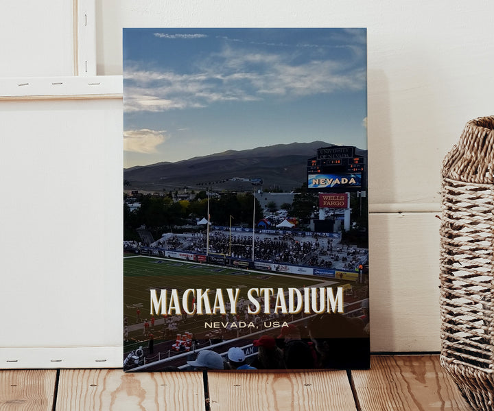 Mackay Stadium Football Wall Art