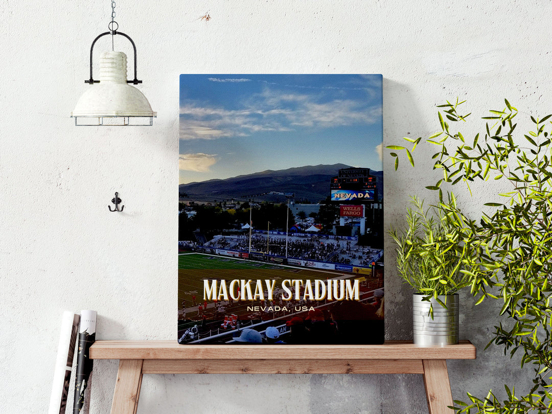 Mackay Stadium Football Wall Art