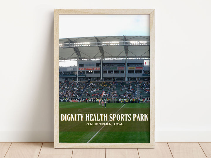 Dignity Health Sports Park Football Wall Art