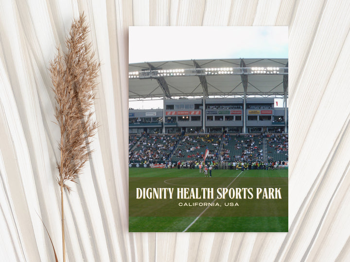 Dignity Health Sports Park Football Wall Art