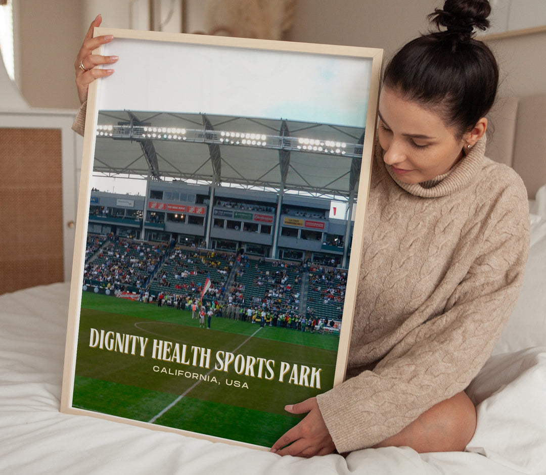 Dignity Health Sports Park Football Wall Art