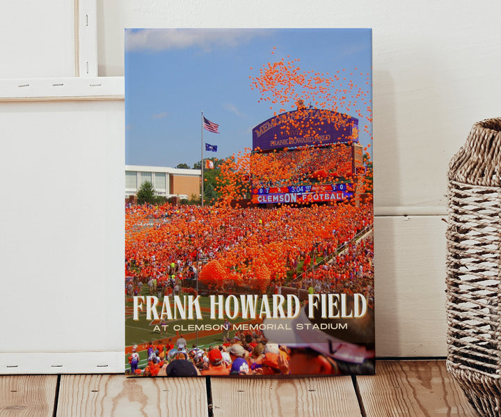 Frank Howard Field Stadium Football Wall Art