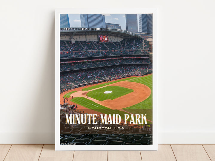 Minute Maid Park Stadium Baseball Wall Art