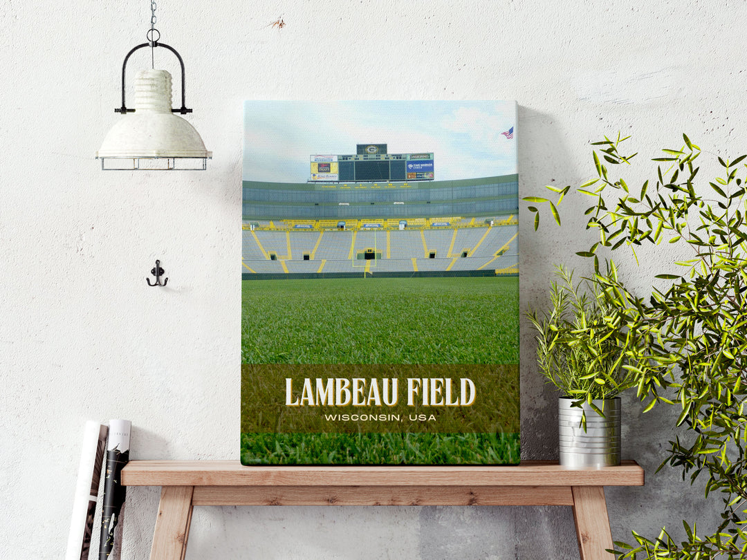 Lambeau Field Stadium Football Wall Art