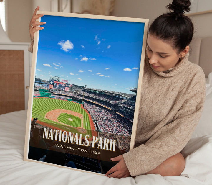 Nationals Park Stadium Baseball Wall Art