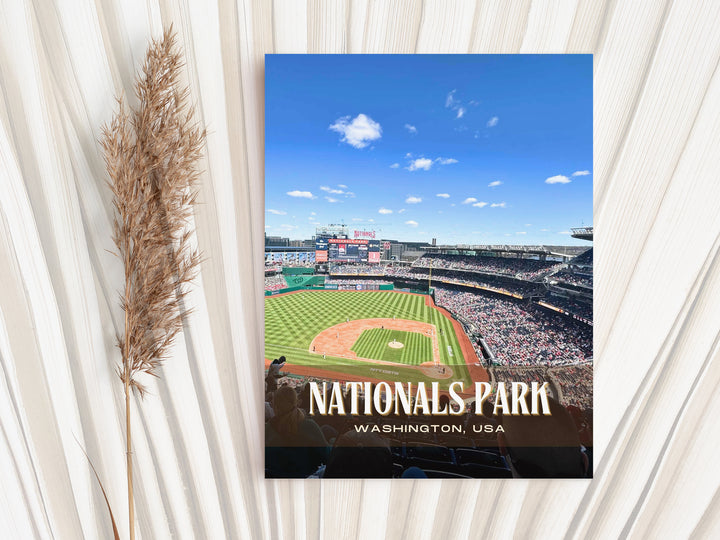 Nationals Park Stadium Baseball Wall Art