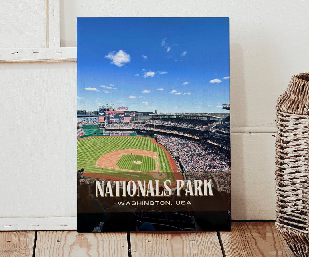 Nationals Park Stadium Baseball Wall Art