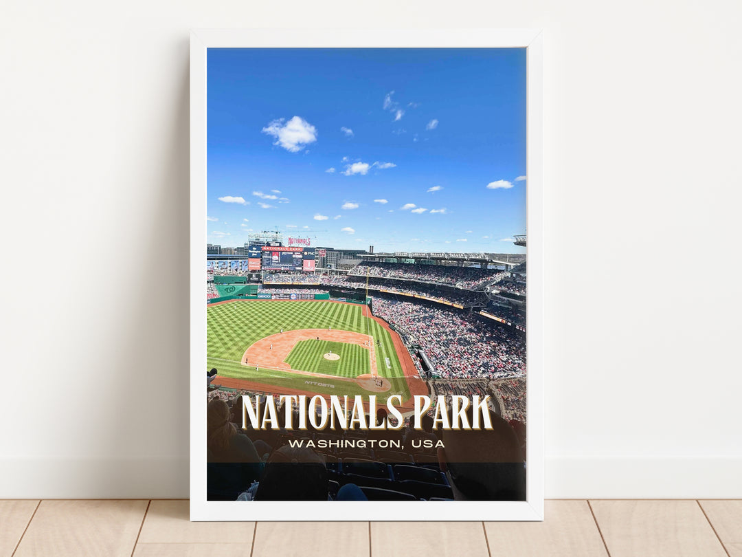 Nationals Park Stadium Baseball Wall Art