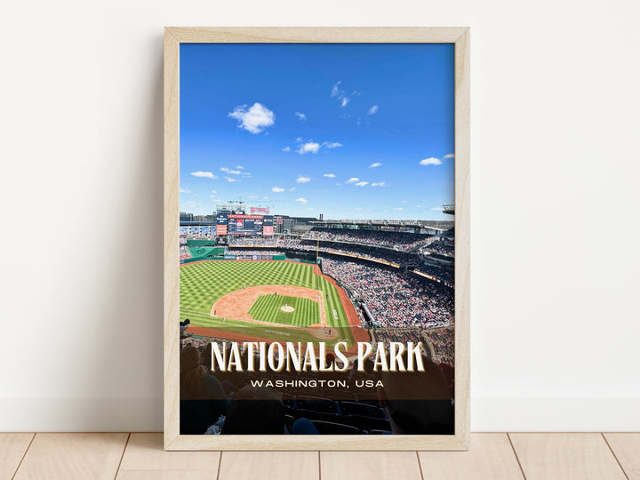 Nationals Park Stadium Baseball Wall Art