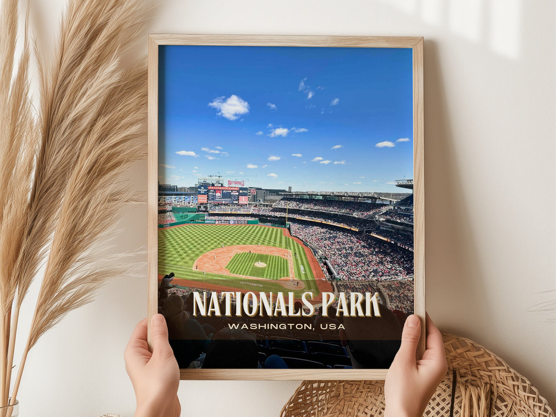 Nationals Park Stadium Baseball Wall Art