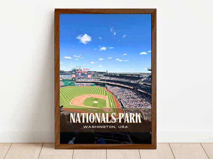 Nationals Park Stadium Baseball Wall Art