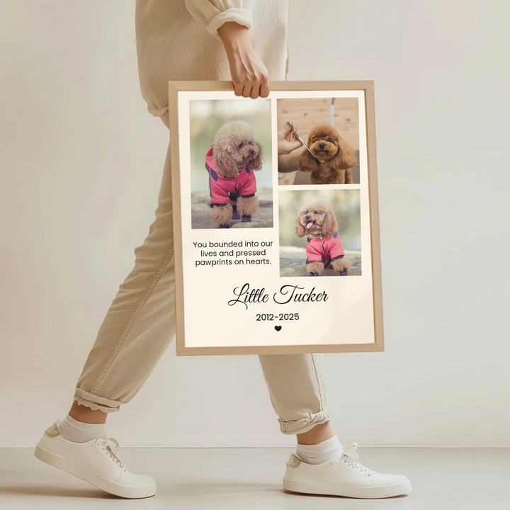 Personalized Pet Photo, Pet Memorial, Personalized Gifts for Pet Loss, Sympathy Gift, Custom pet print, Pet Lover Gift, Home Gift TW5. UM