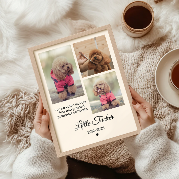 Personalized Pet Photo, Pet Memorial, Personalized Gifts for Pet Loss, Sympathy Gift, Custom pet print, Pet Lover Gift, Home Gift TW5. UM