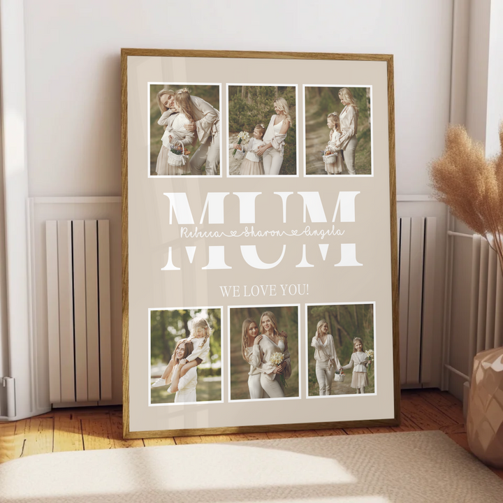 Personalized Photo, Mother Gifts, Birthday Gift for Mom, Mum Gift from Daughter, Mother's Day Gift, Best Mom Ever, Mom Christmas Gift TW6. UM