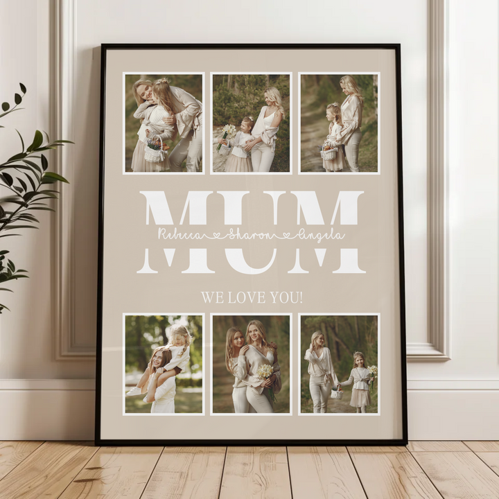 Personalized Photo, Mother Gifts, Birthday Gift for Mom, Mum Gift from Daughter, Mother's Day Gift, Best Mom Ever, Mom Christmas Gift TW6. UM