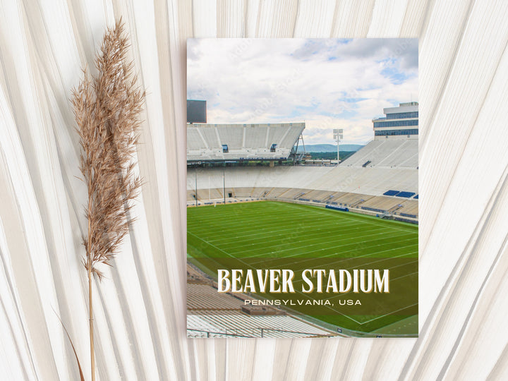 Beaver Stadium Football Wall Art