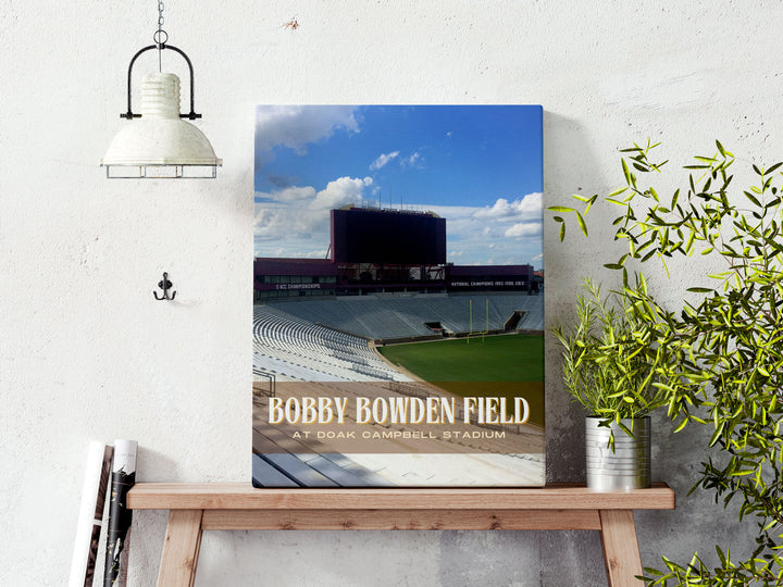 Doak Campbell Stadium Football Wall Art