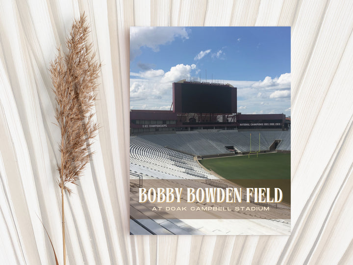 Doak Campbell Stadium Football Wall Art