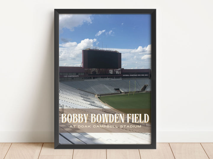 Doak Campbell Stadium Football Wall Art