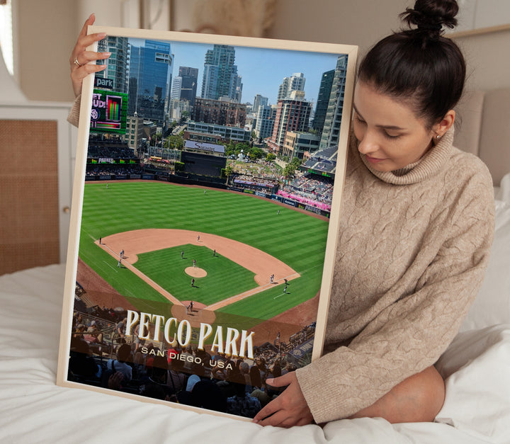 Petco Park Stadium Baseball Wall Art