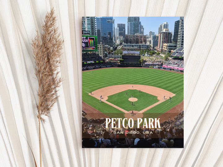 Petco Park Stadium Baseball Wall Art