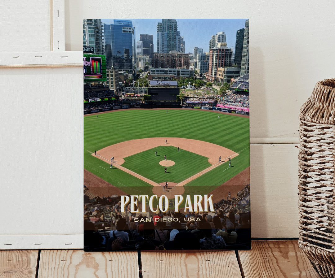 Petco Park Stadium Baseball Wall Art