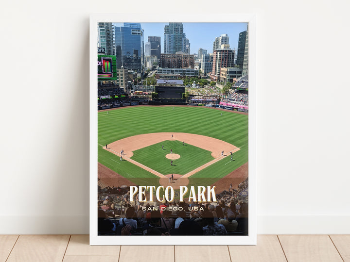 Petco Park Stadium Baseball Wall Art