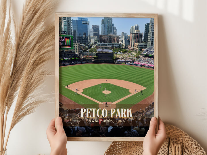 Petco Park Stadium Baseball Wall Art