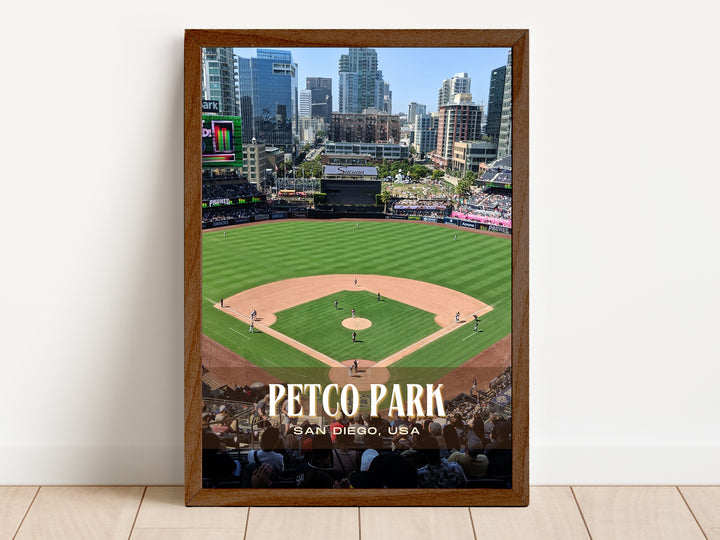 Petco Park Stadium Baseball Wall Art