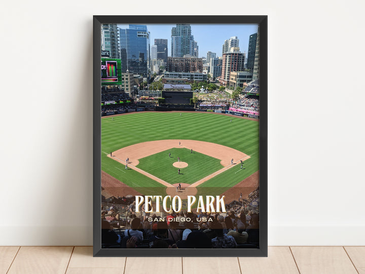 Petco Park Stadium Baseball Wall Art