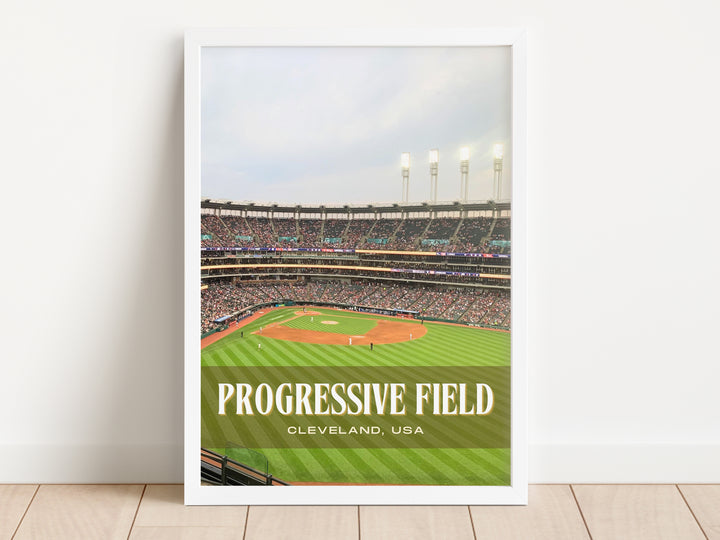 Progressive Field Stadium Baseball Wall Art