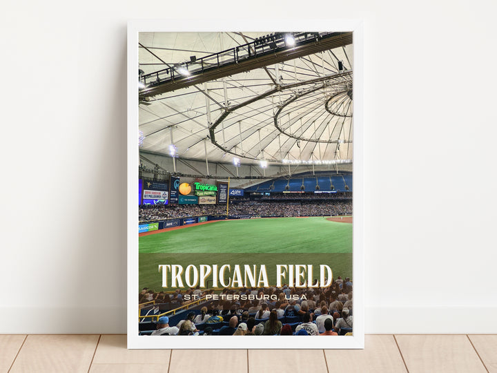 Tropicana Field Stadium Baseball Wall Art