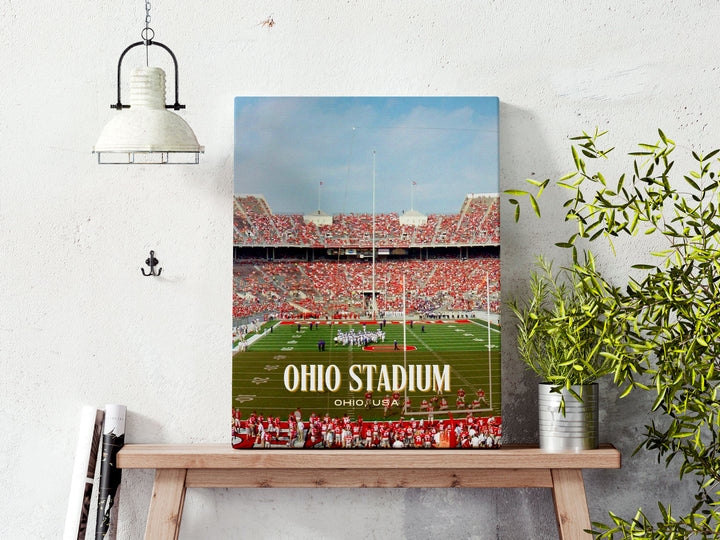 Ohio Stadium Football Wall Art