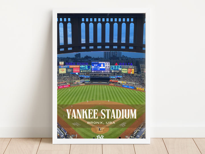 Yankee Stadium Baseball Wall Art