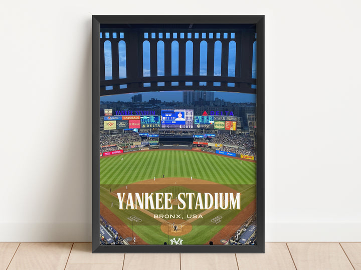 Yankee Stadium Baseball Wall Art