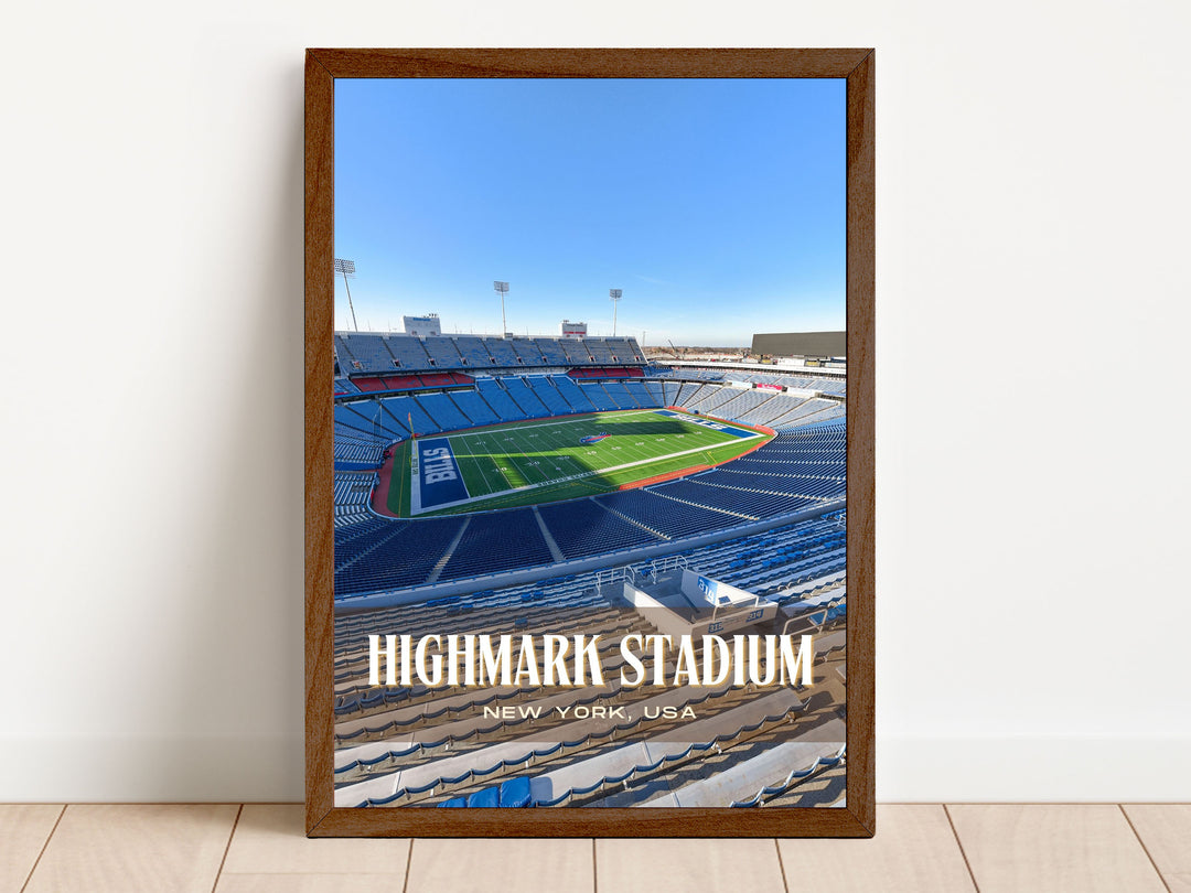 Highmark Stadium New York Football Wall Art