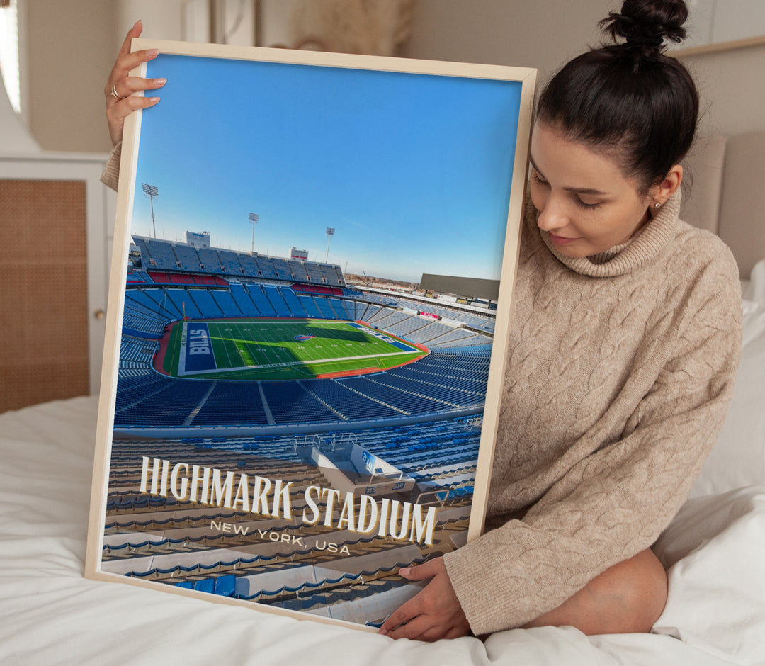 Highmark Stadium New York Football Wall Art