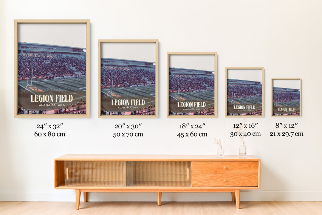 Legion Field Stadium Football Wall Art