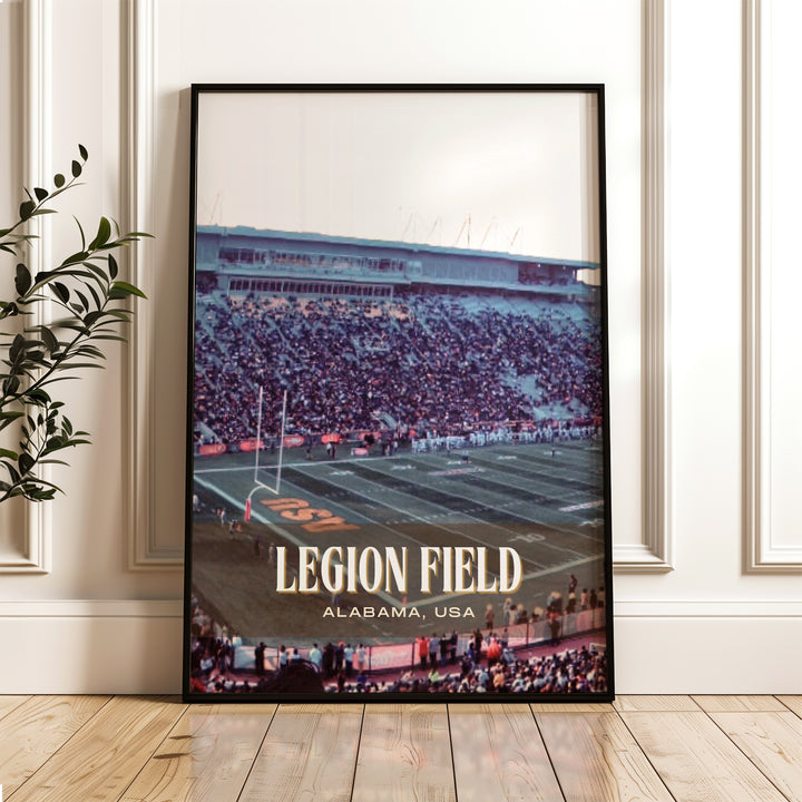 Legion Field Stadium Football Wall Art