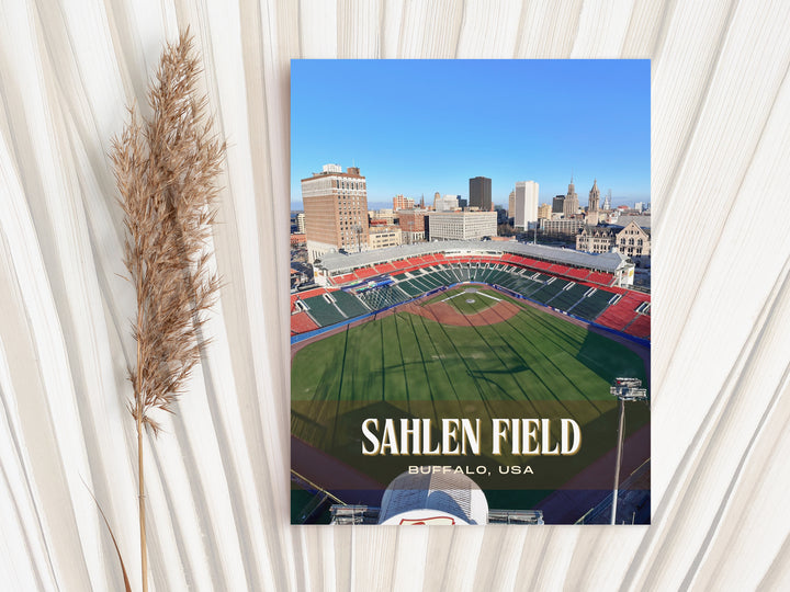 Sahlen Field Stadium Baseball Wall Art