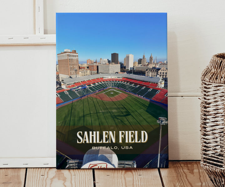 Sahlen Field Stadium Baseball Wall Art