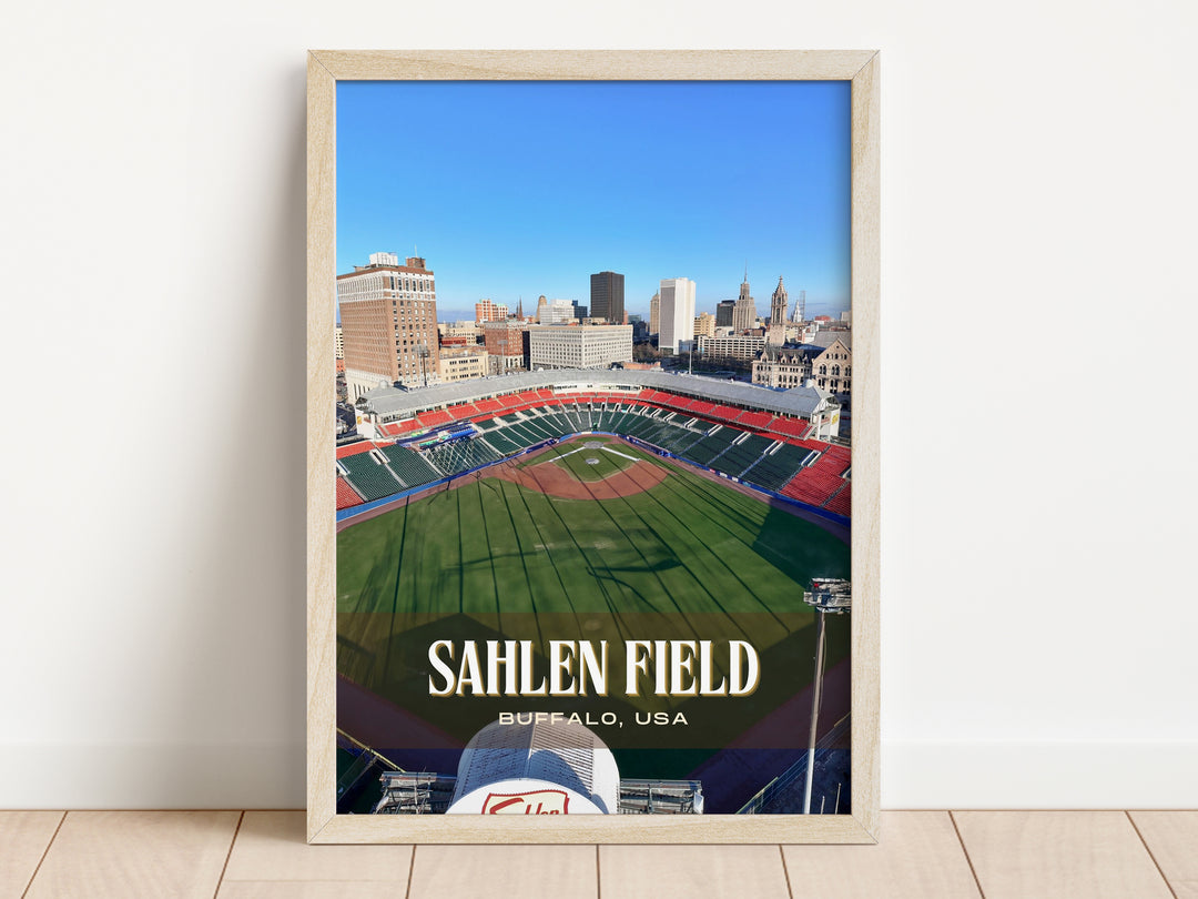 Sahlen Field Stadium Baseball Wall Art