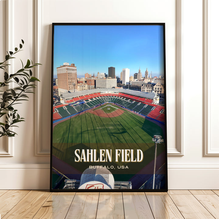 Sahlen Field Stadium Baseball Wall Art